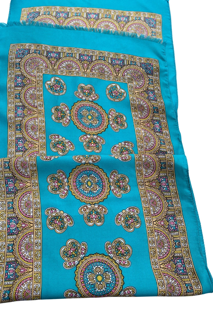 Turquoise Dreams Head Scarf