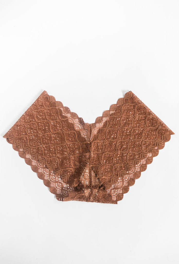 Cocoa Lace Knickers